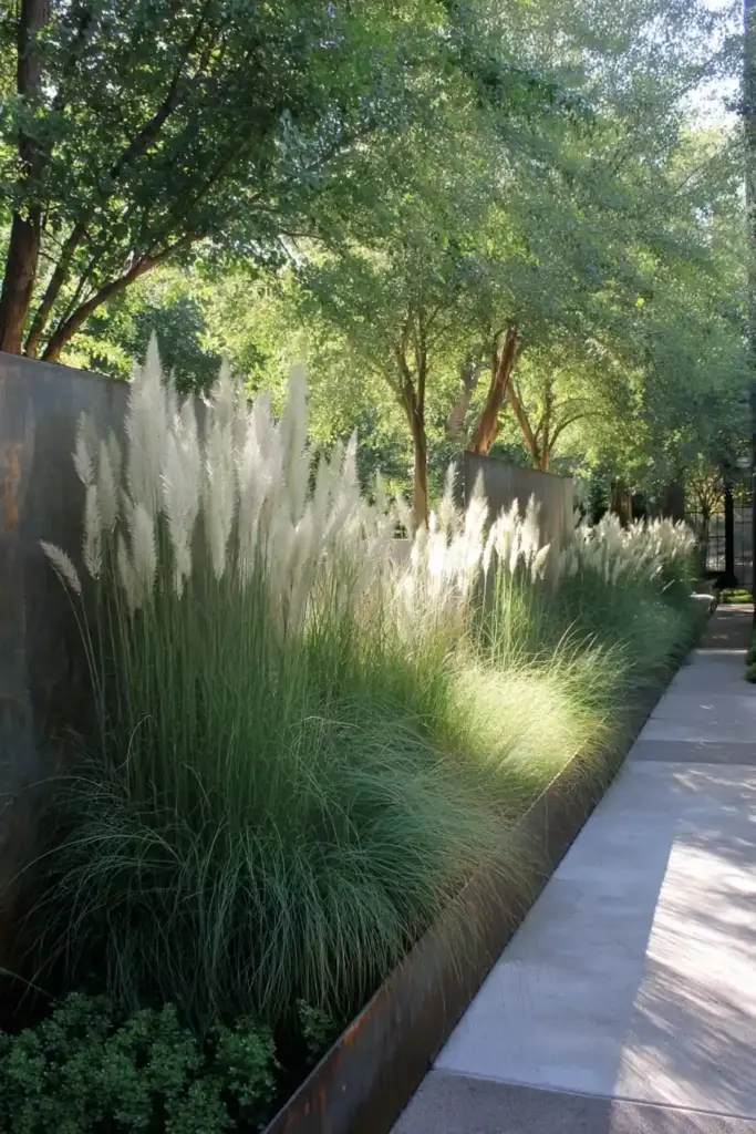 Ornamental Grass & Privacy Trees Mix