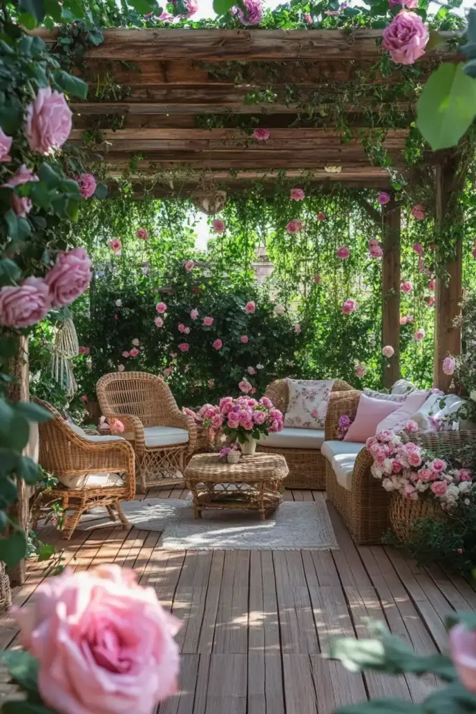 Vintage Patio Elegance