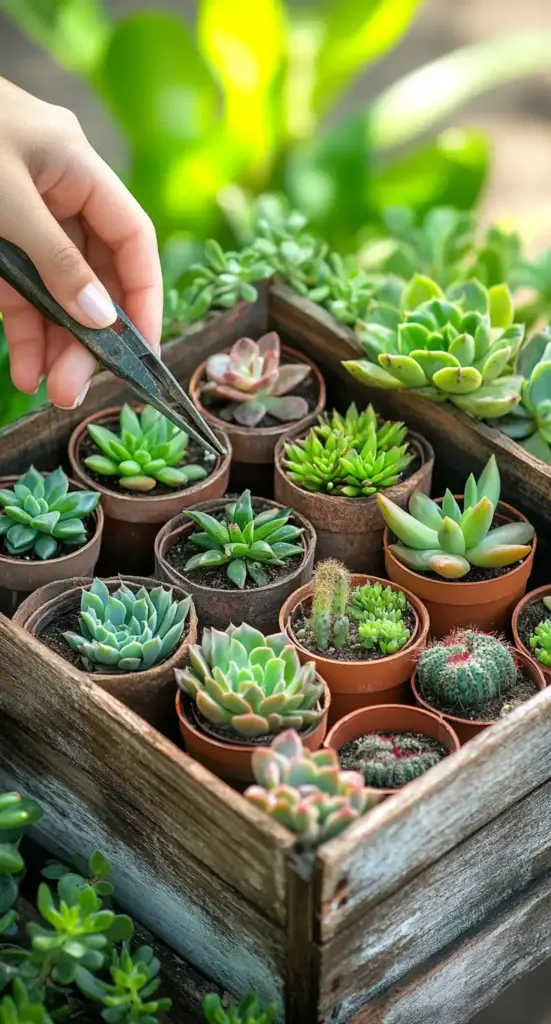 Assemble a Unique Succulent Planter Box