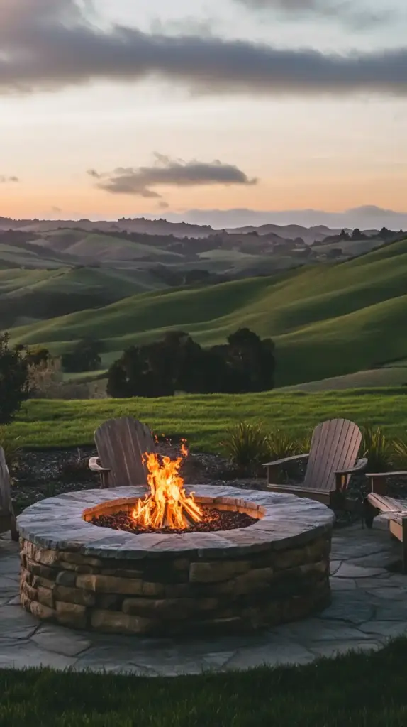14. Backyard Bonfire Pit