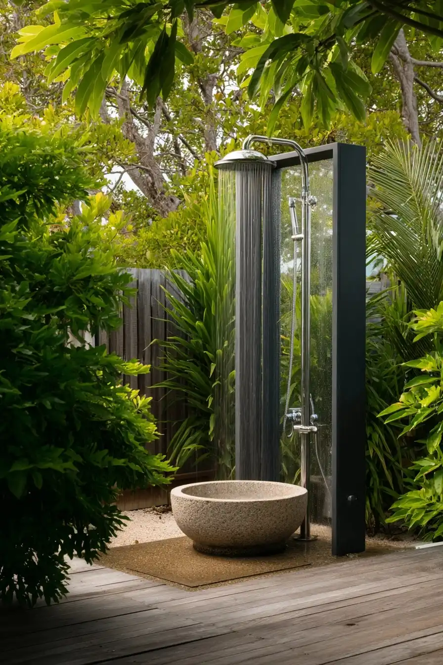 20. Outdoor Shower or Foot Wash