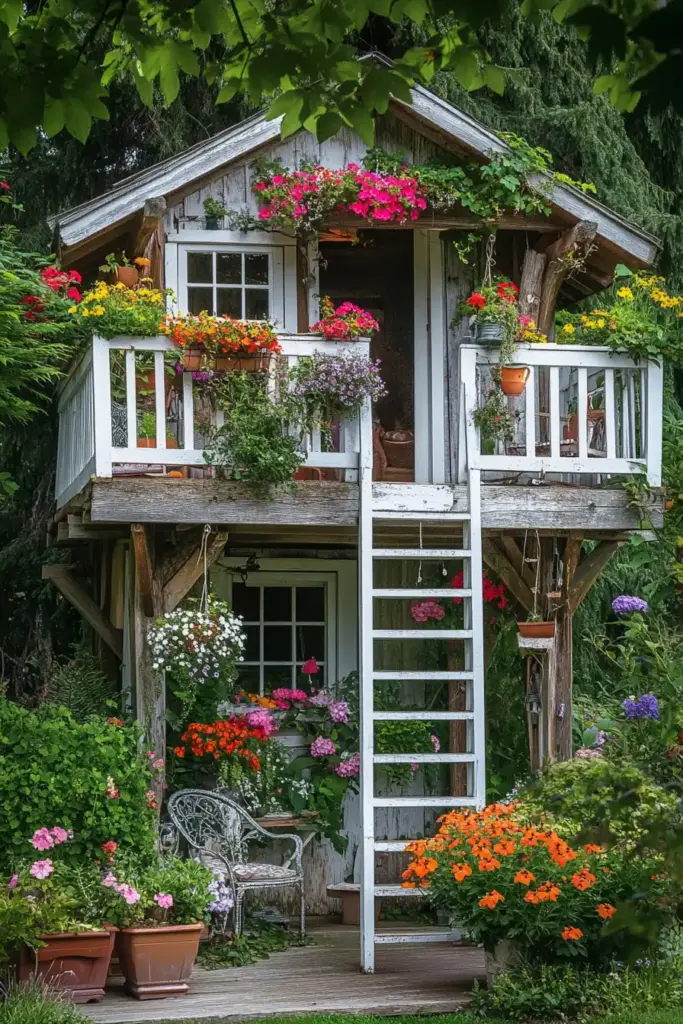 17. Treehouse or Outdoor Playhouse