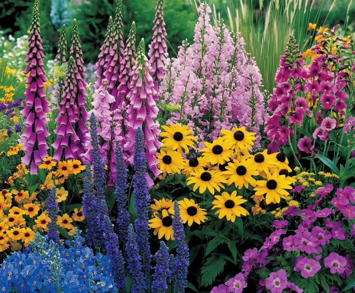 Sun-Loving Garden Plan for Full-Sun Yards