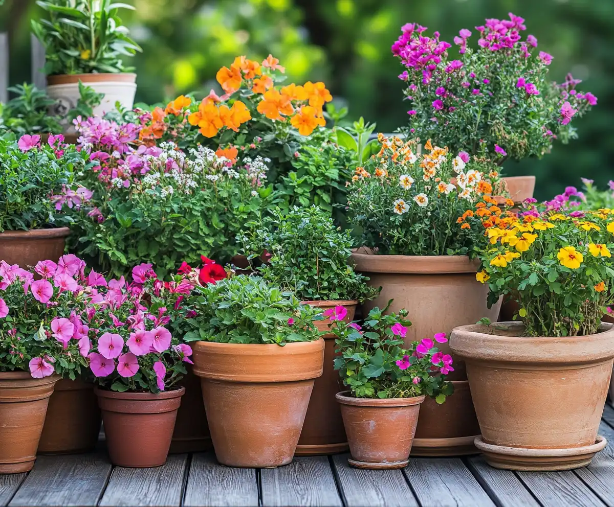 Low-Maintenance Outdoor Potted Plants