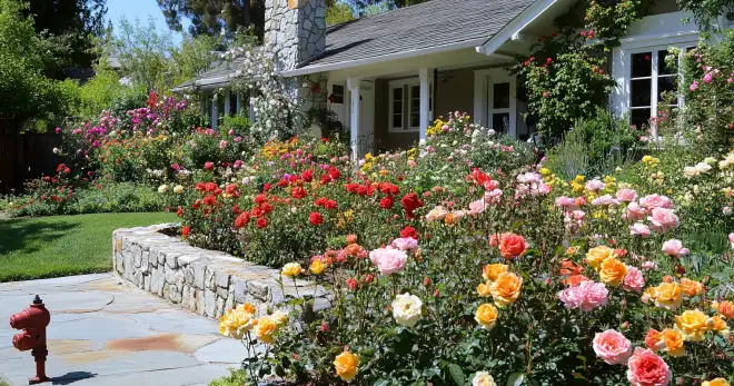 12 Dazzling Front of House Landscape Ideas