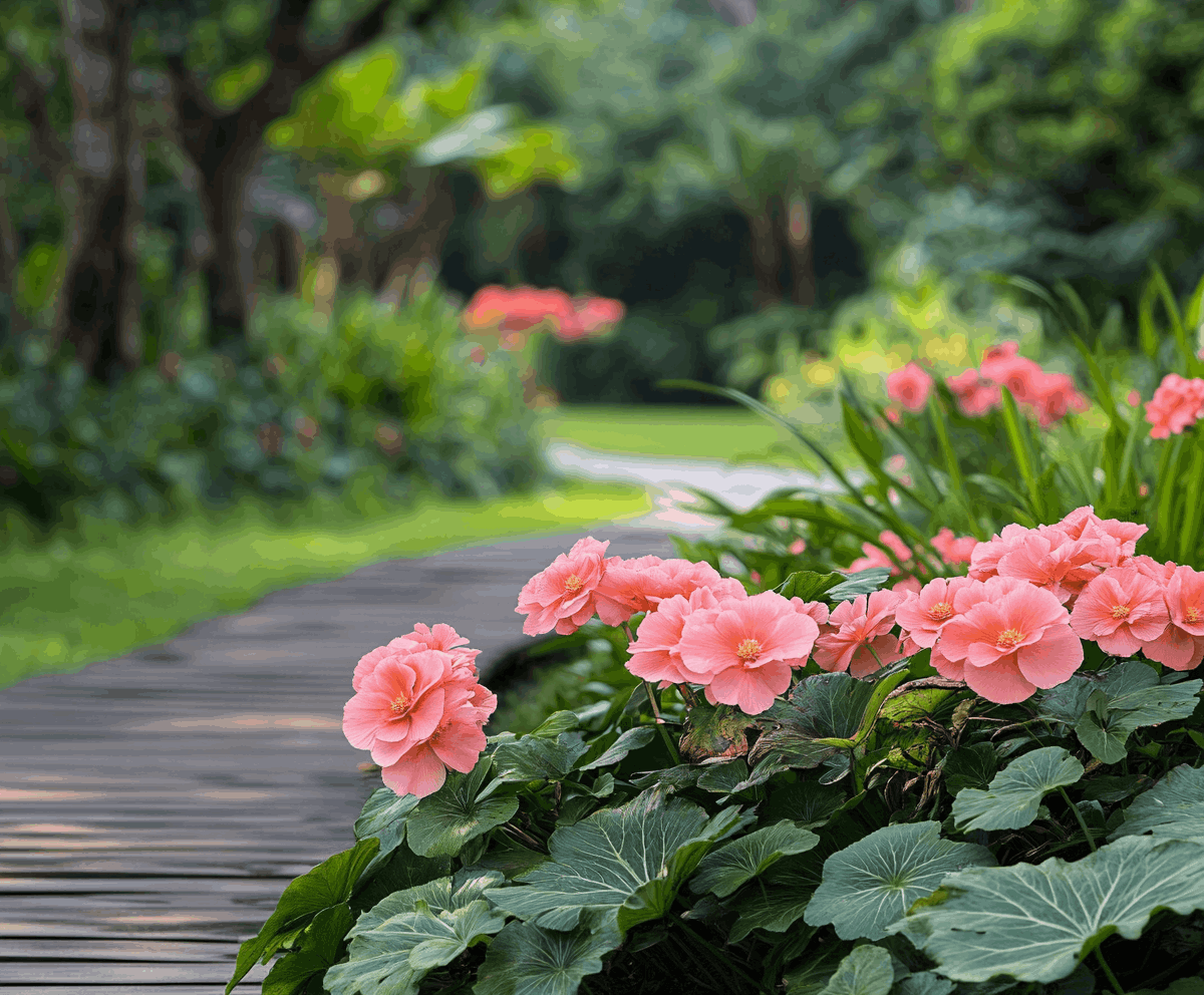 17+ Creative Begonia Flower Bed Ideas