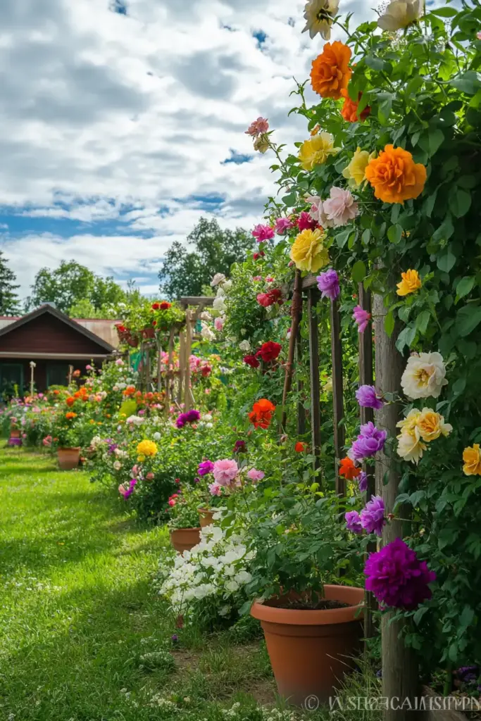 Why Climbing Roses Need a Trellis