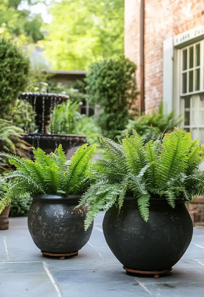 Lush Ferns for a Tropical Feel