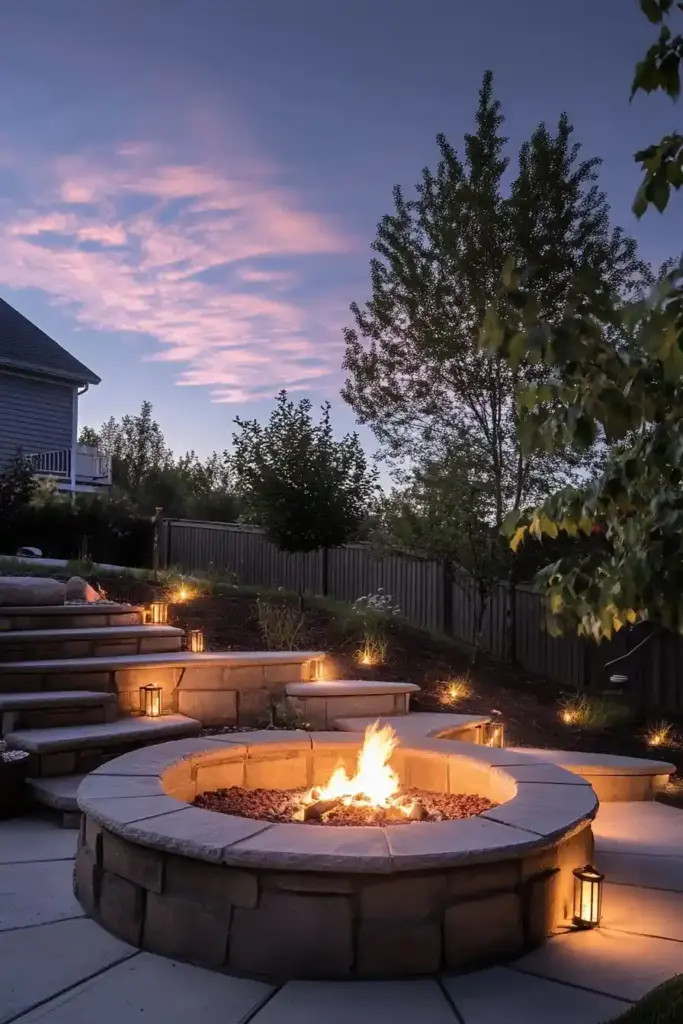 Cozy Fire Pit Nook