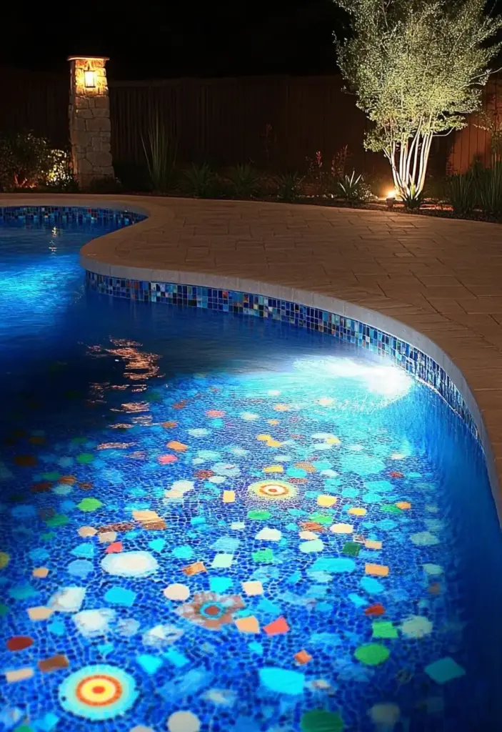 Colorful Mosaic Pool