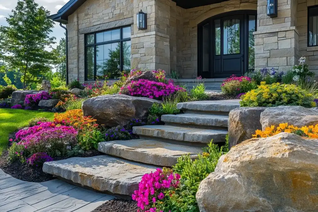 Texture and Height to Your Front Yard