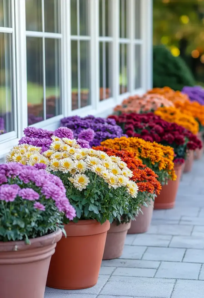 Beautiful Chrysanthemums for Autumn Color
