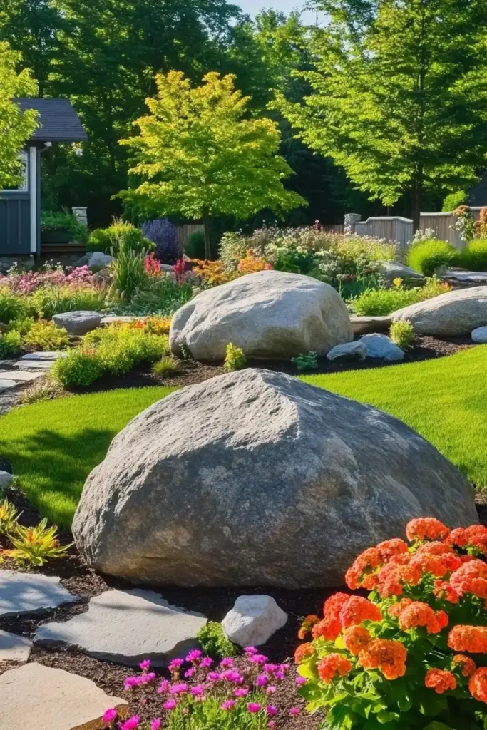 Incorporating Large Stones and Boulders into the Landscape
