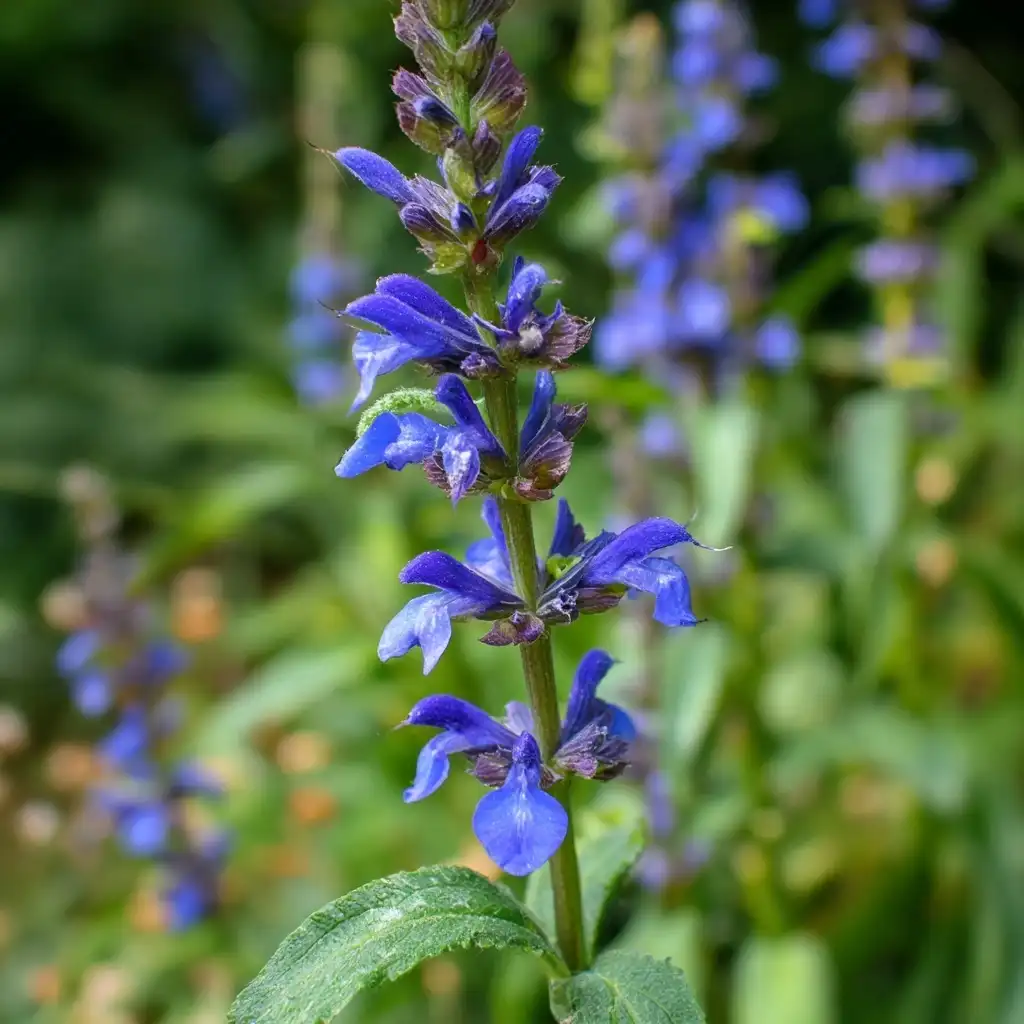 Chia Flower (Salvia hispanica)