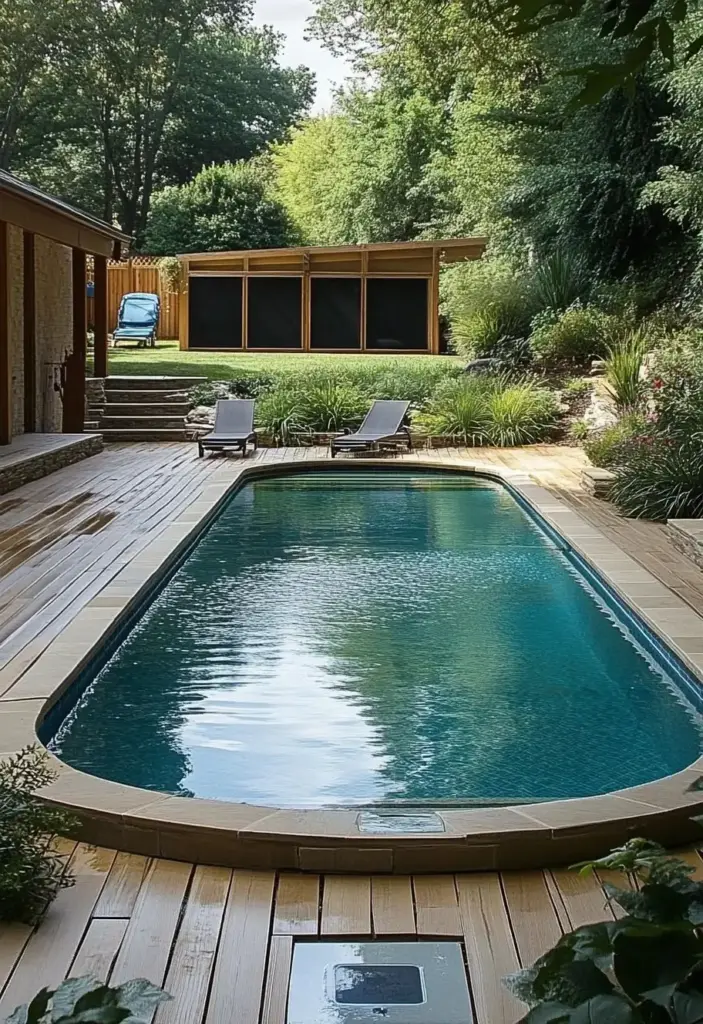 15. Eco-Friendly Pool Design