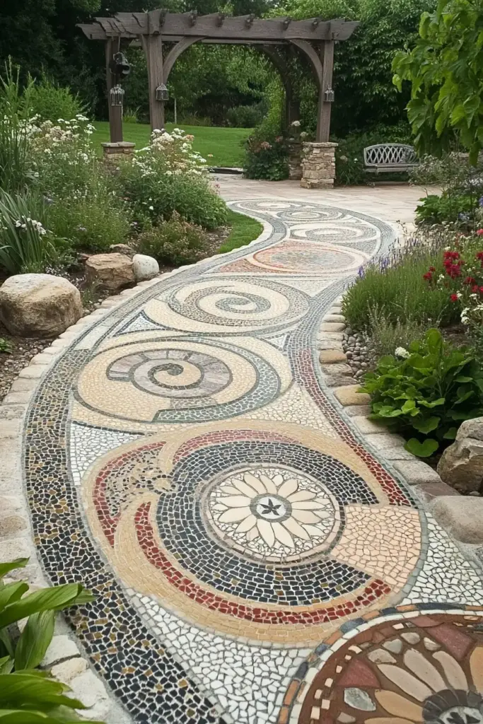 Crafting Your Own Mosaic Walkway