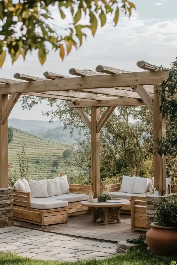Pergola with a View
