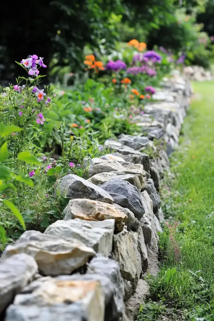 Rustic Stone Edging