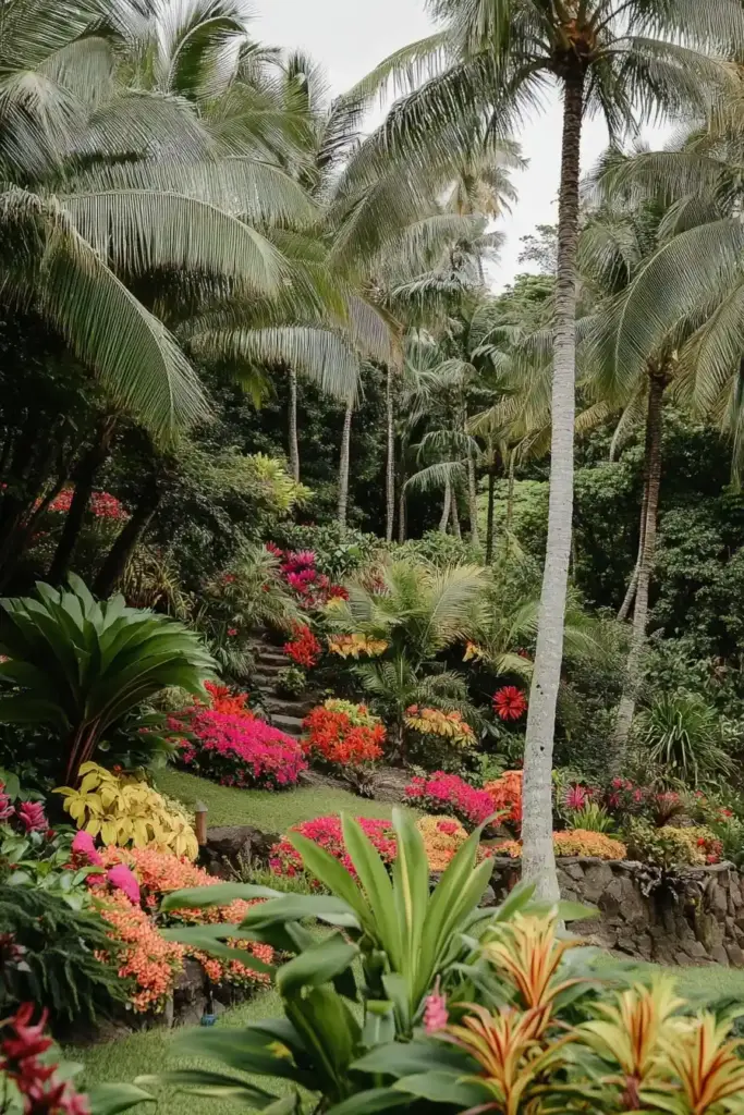 Tropical Palm Paradise