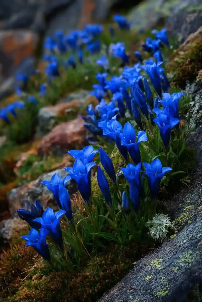 Gentian Alpine Garden