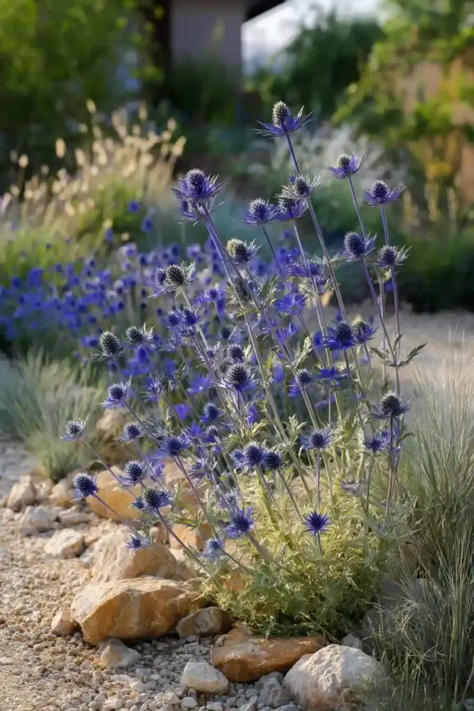 Blue Eryngo Drought-Tolerant Spot