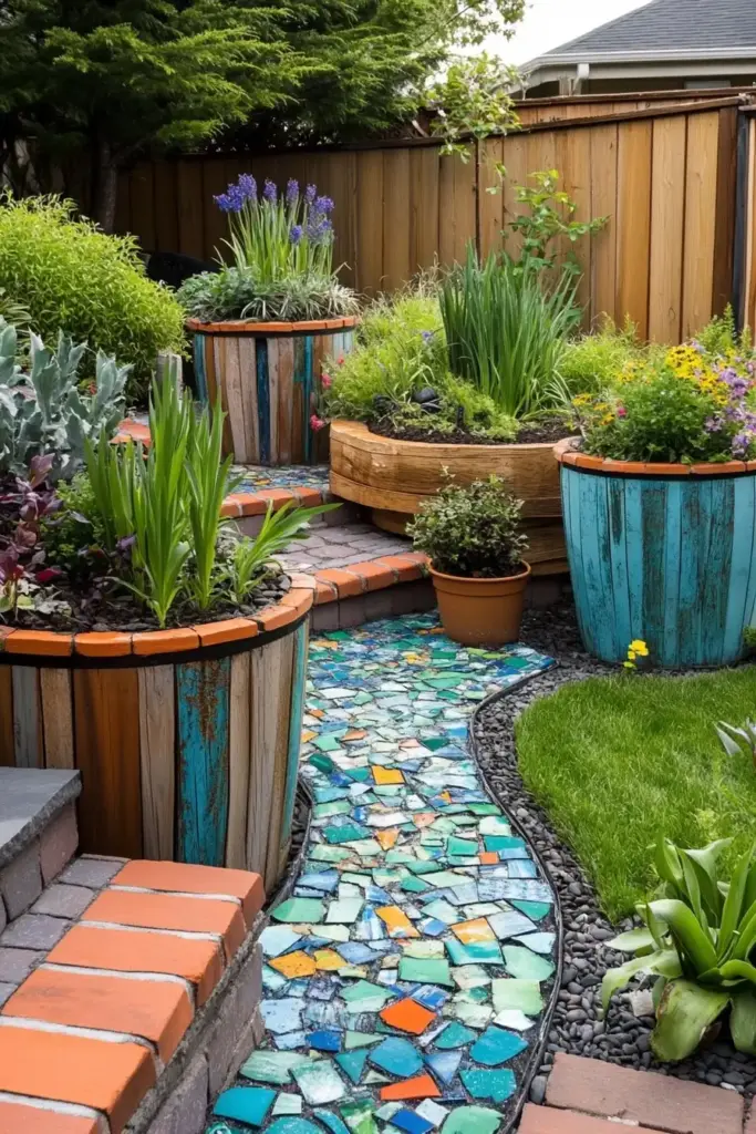  Incorporating Recycled Materials into the Front Yard Landscape