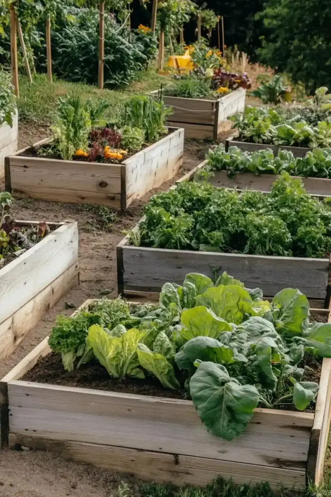 Stepped Vegetable Beds