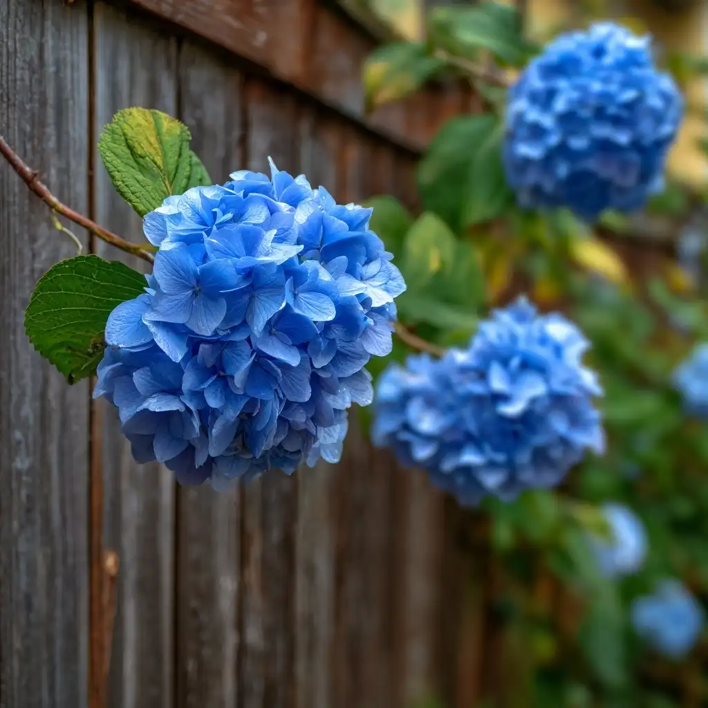 Blue Hydrangea