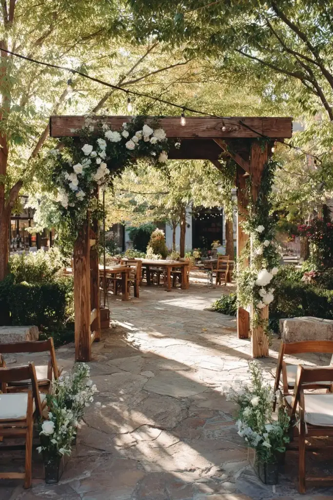 Vintage Pergola Charm