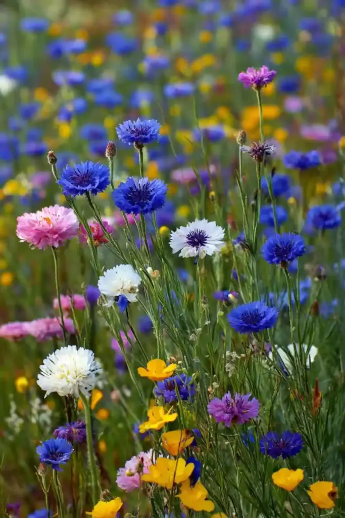 Cornflower Wildflower Patch