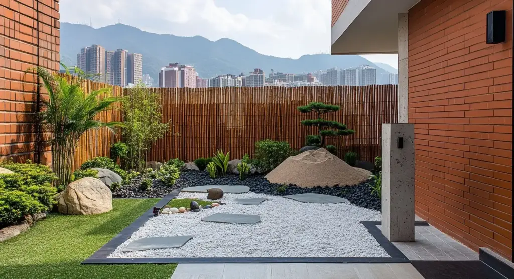Tricky Area into an Inviting Focal Point