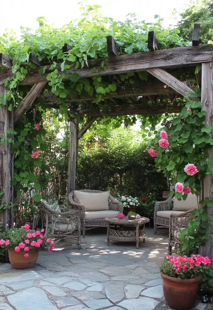 Climbing Vines for Vertical Interest