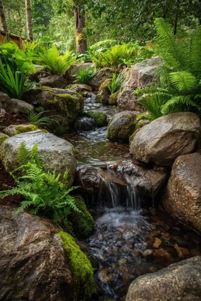 Mountain Stream Simulation