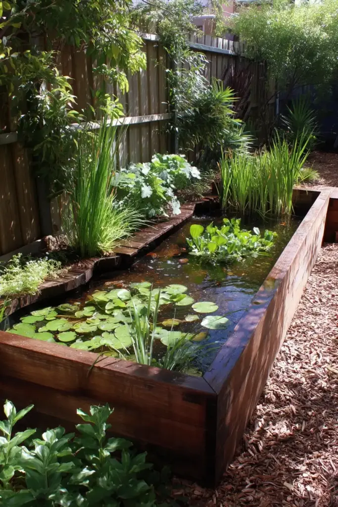 Raised Bed Pond