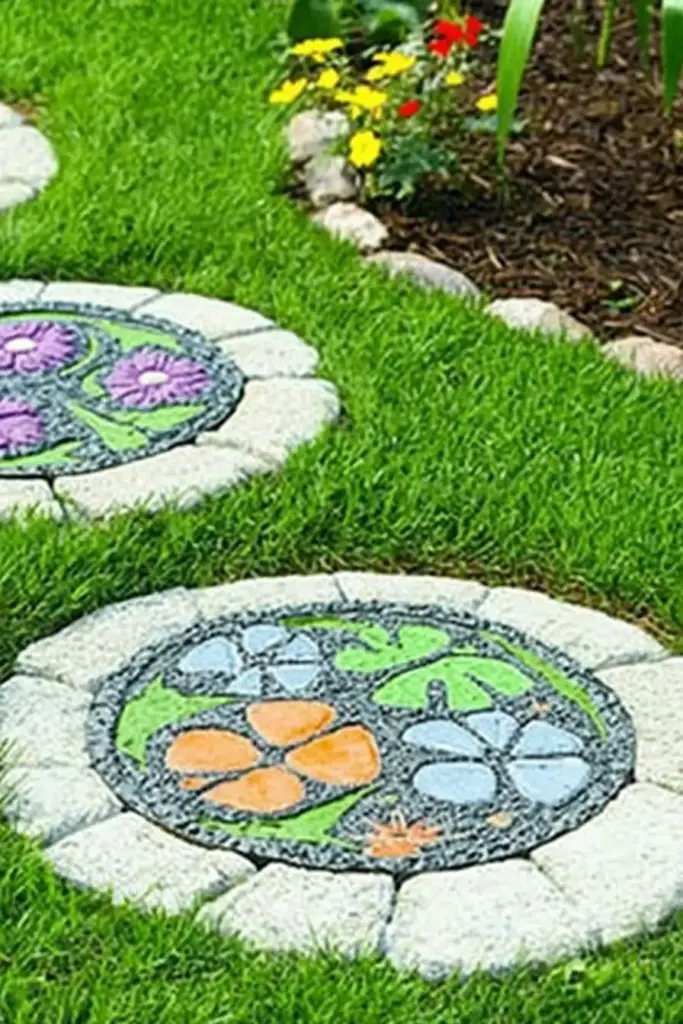 Flagstone with Gravel Fill