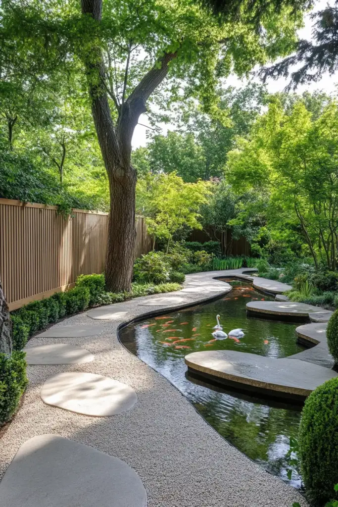 Incorporating a Water Feature, Like a Small Pond or Fountain