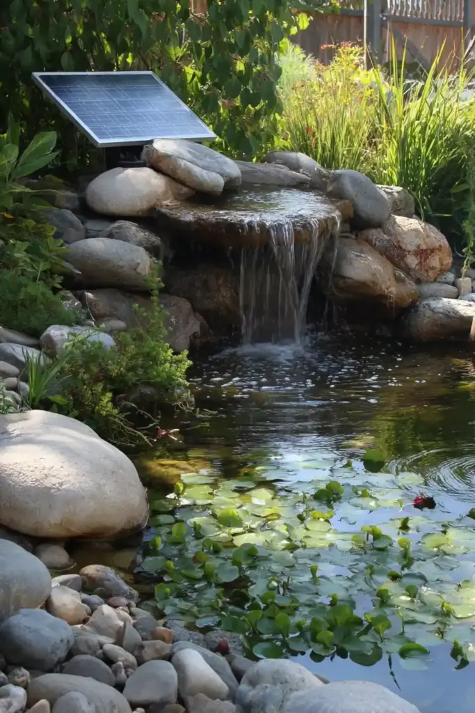 Solar-Powered Pond
