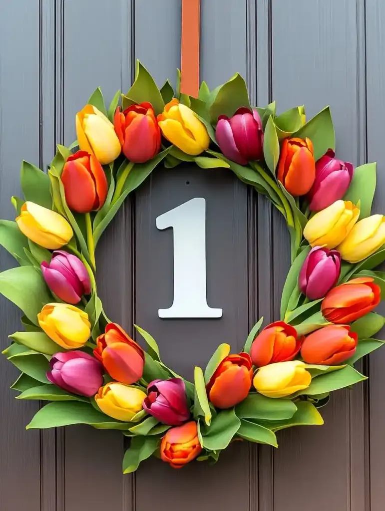  Tulip Wreath