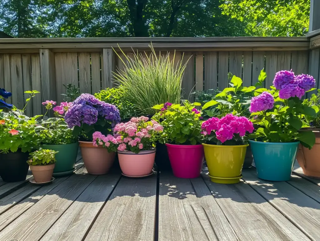 A Potted Flower Bed