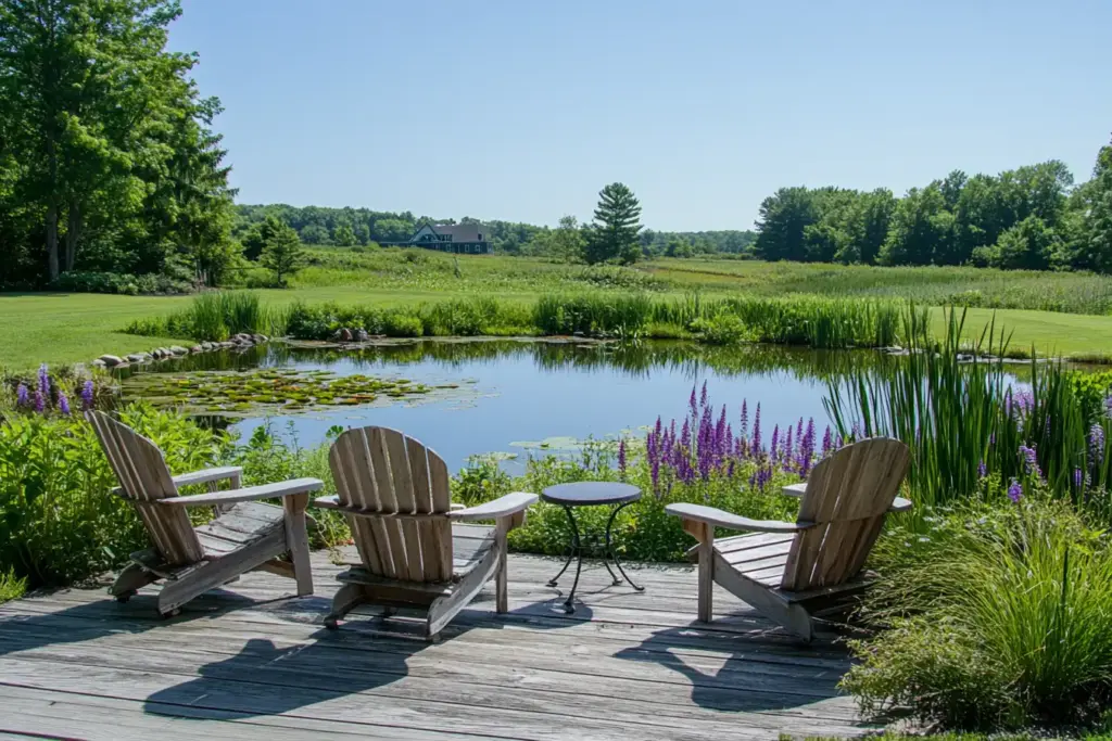 Flower Bed Pond