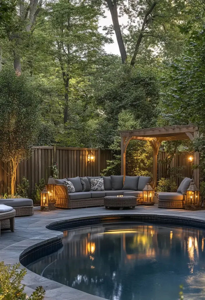 Vintage Charm Pool