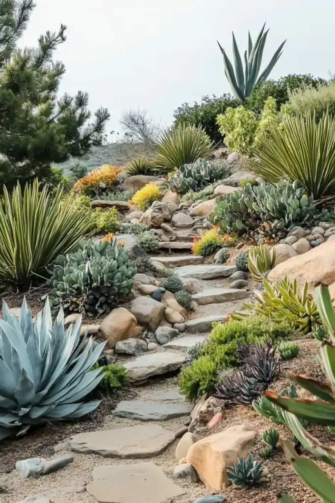 Drought-Tolerant Desert Slope
