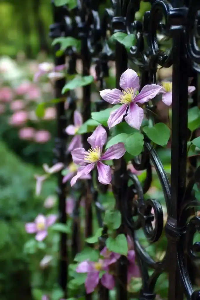 Wrought Iron Trellis