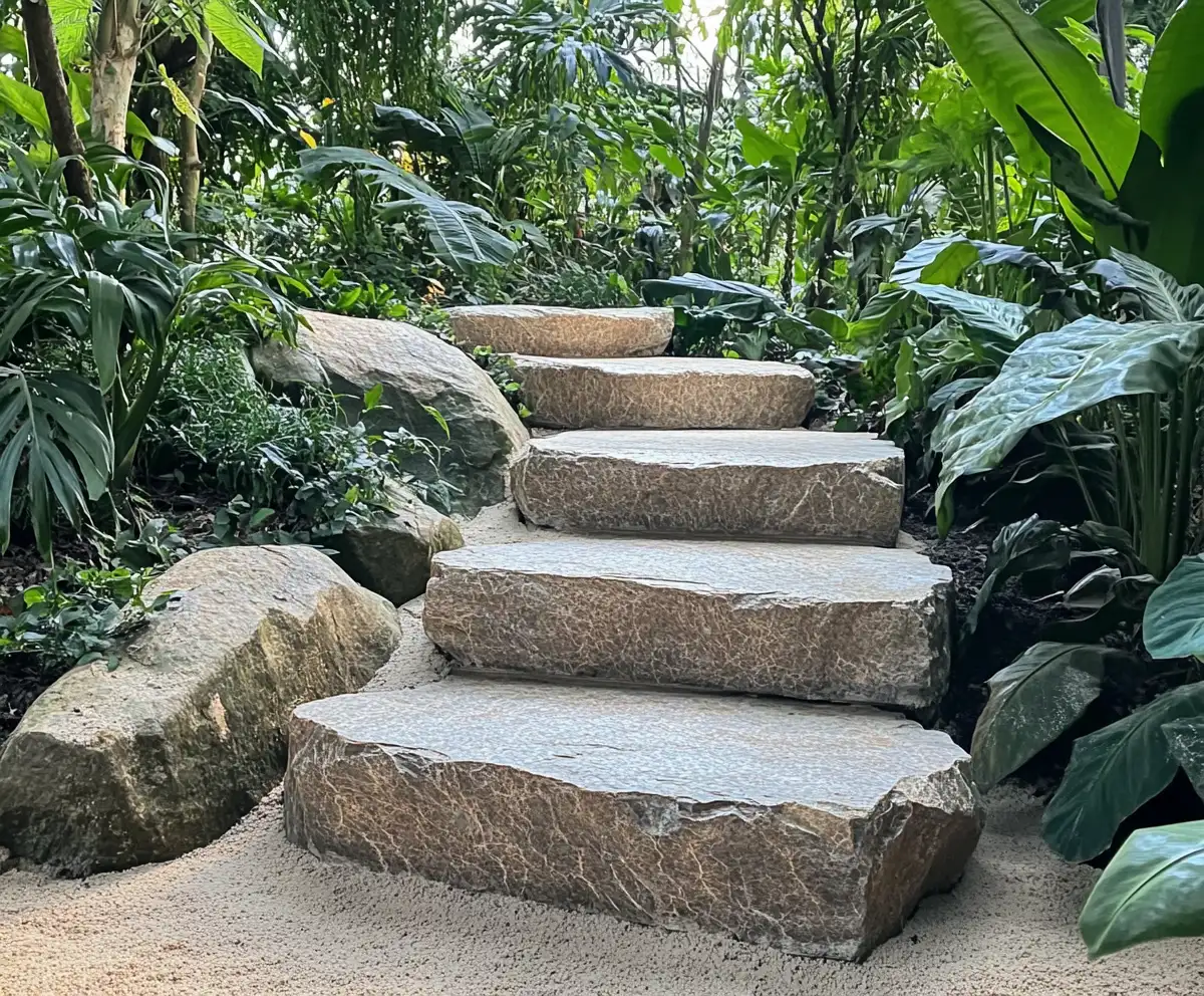 25 Landscaping with Large Rocks Ideas for Stunning Yard Designs