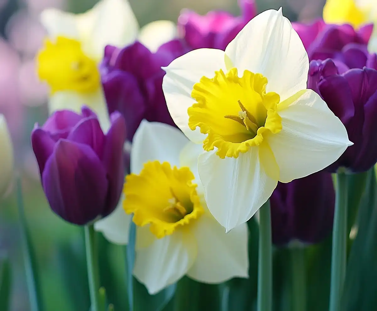 14 Beautiful Plants To Grow With Tulips Right Now