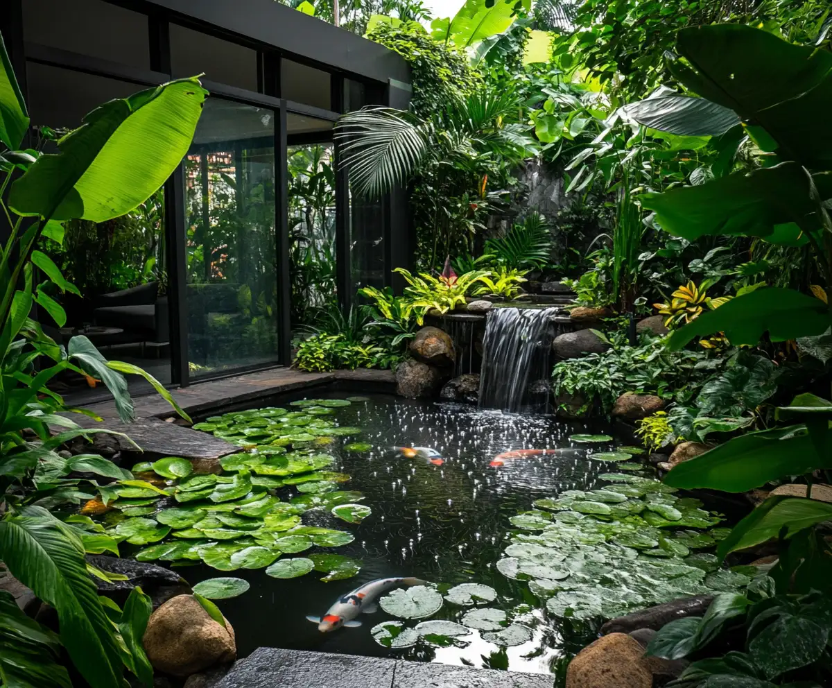 Top 15 Small Ponds with Waterfall Ideas for Backyard Serenity