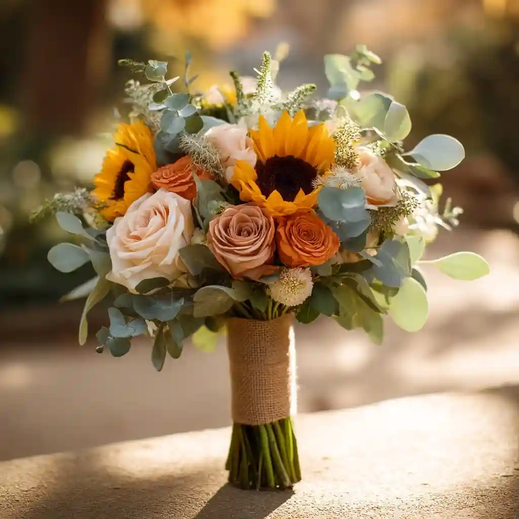 Rustic Sunflower Charm