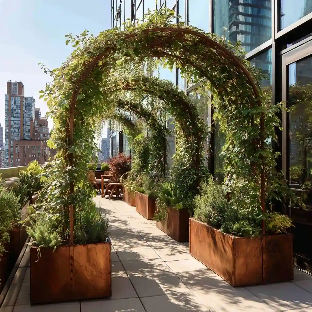  Container Garden Arbor Tunnel