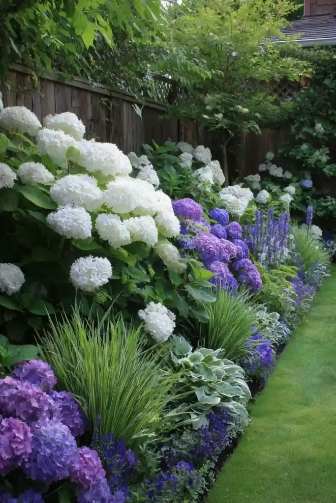 Hydrangea Border Garden