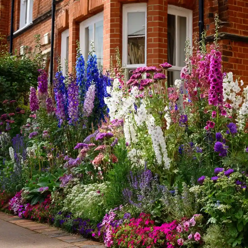 Perennial Border Flower Bed
